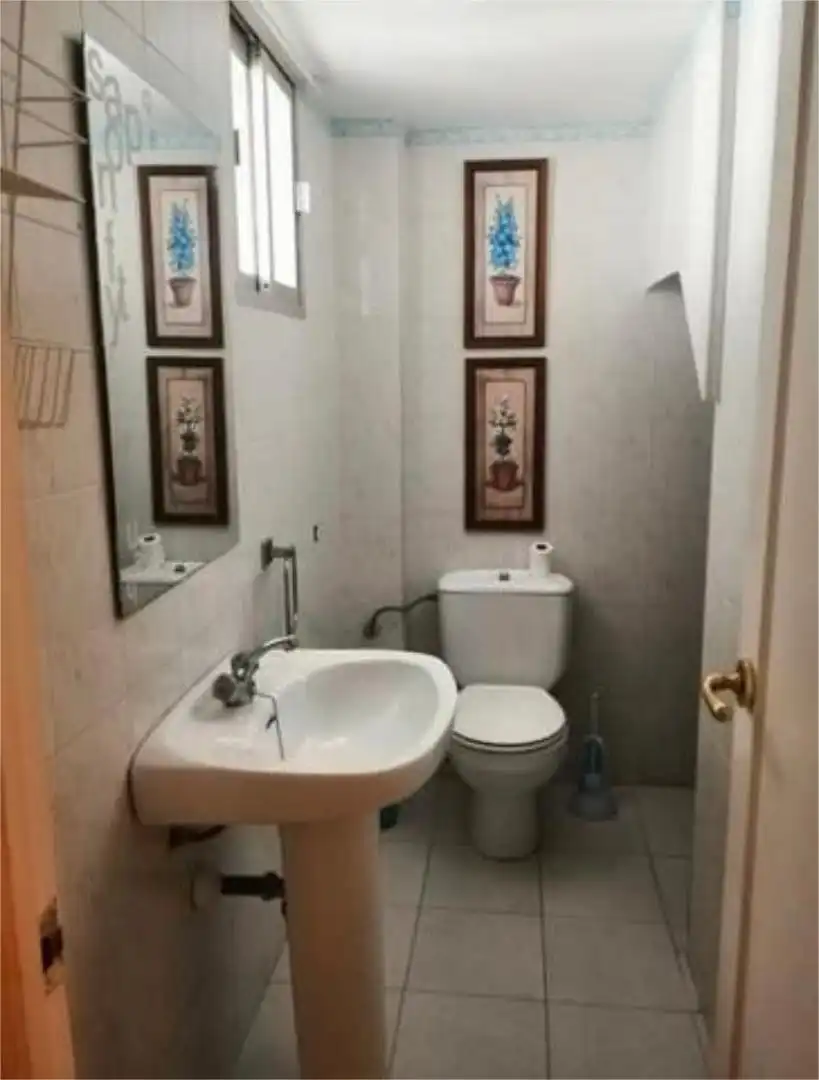 Bathroom of Houses for rent in Algeciras  with Private garden, Furnished and Pets allowed