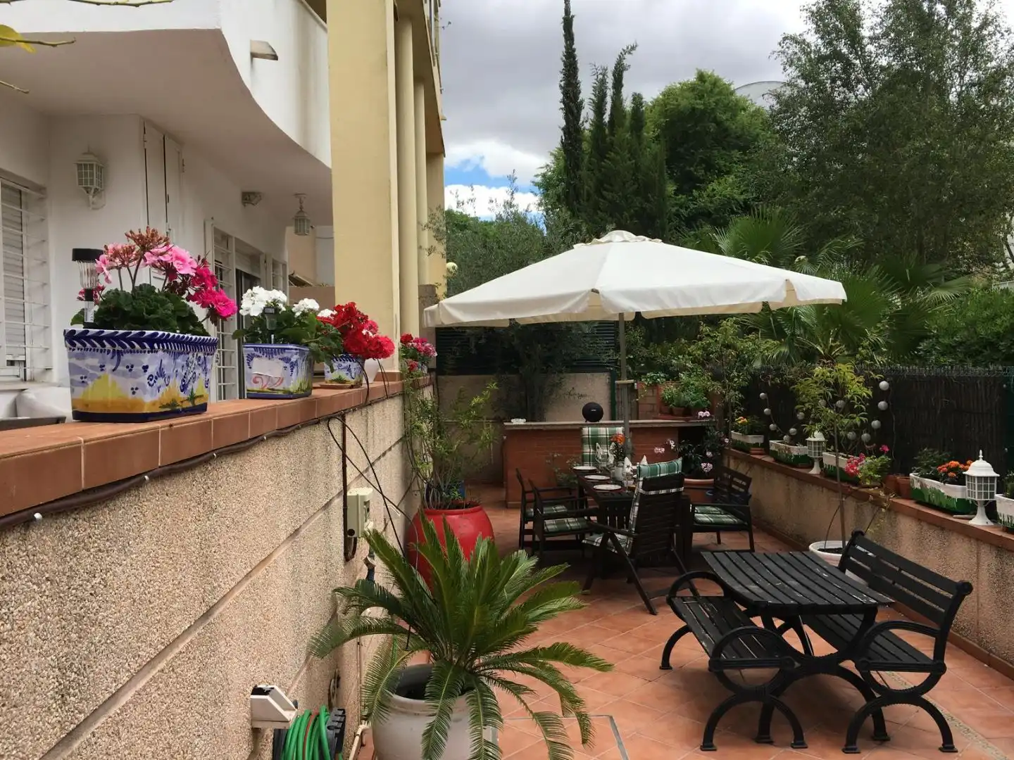 Terrace of Ground floor for rent in Mairena del Aljarafe  with Swimming Pool