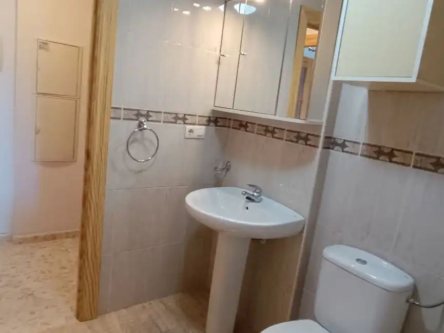 Flat for sale in Avenida Sabinar, 359, El Sabinar – Urbanizaciones – Las Marinas – Playa Serena Bathroom of Flat for sale in Roquetas de Mar with Swimming Pool, Balcony and Video intercom