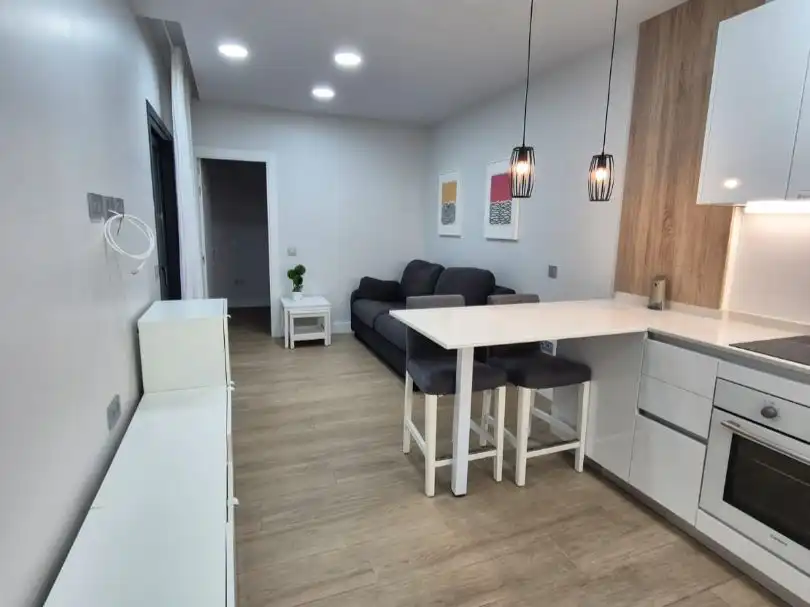 Flat for rent in Calle la Naval, 145, Isleta Living room of Flat for rent in Las Palmas de Gran Canaria with Furnished, Community parking and Balcony