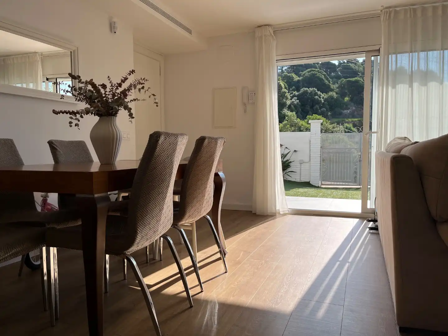 Dining room of Houses for sale in Pineda de Mar  with Air Conditioner, Heating and Private garden