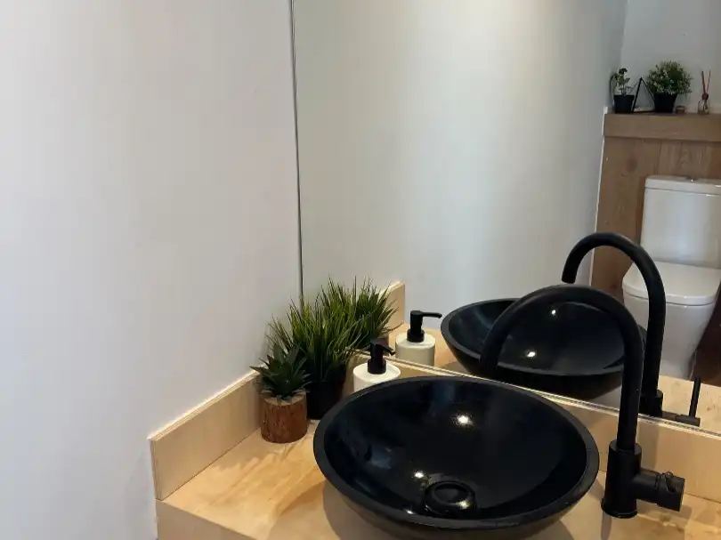Bathroom of Houses for sale in Pineda de Mar  with Air Conditioner, Heating and Private garden