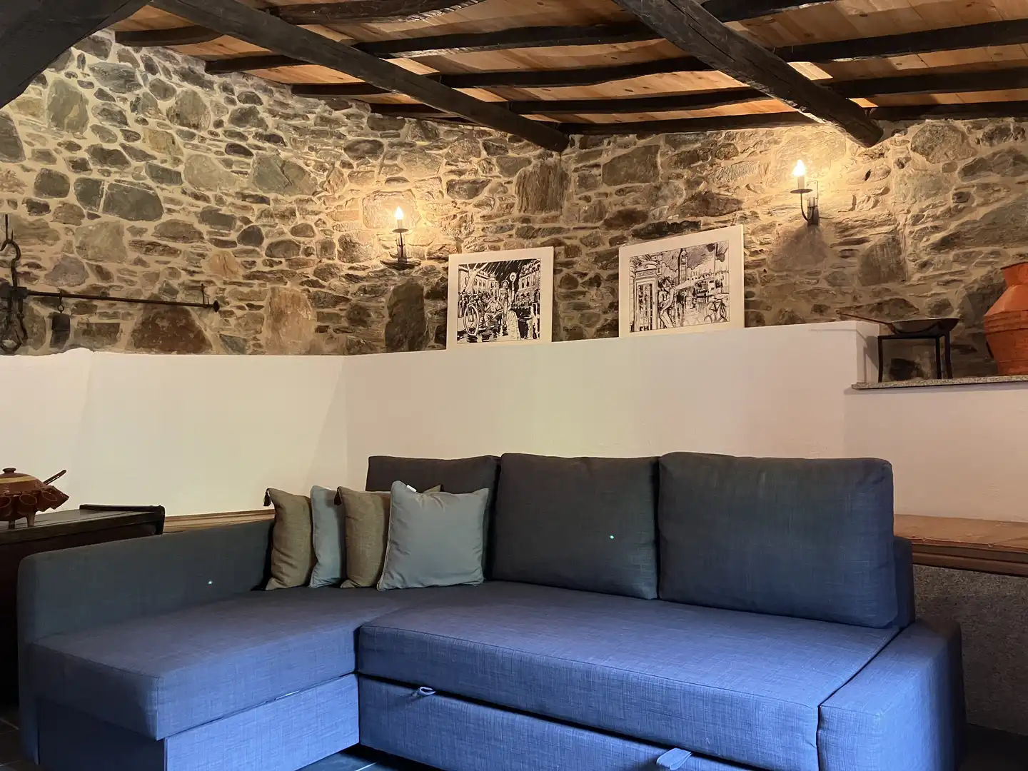 Finca rústica en venta en Vila de Cruces Sala de estar de Finca rústica en venta en Vila de Cruces con Calefacción, Jardín privado y Parquet