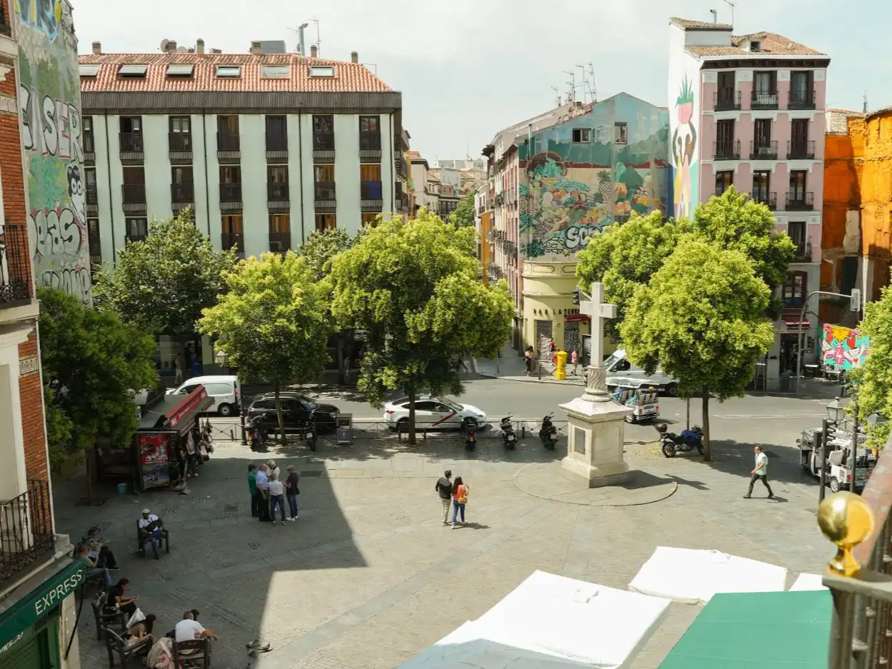 Flat for rent in Calle de Latoneros, 10, Sol Exterior view of Flat for rent in Madrid Capital with Air Conditioner and Balcony