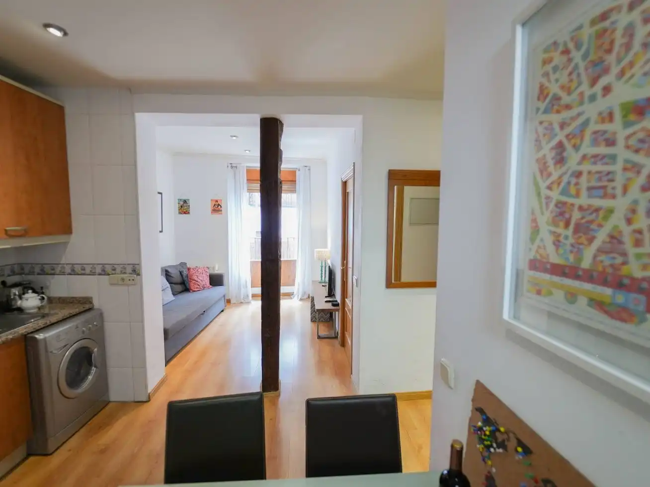 Flat for rent in Calle de Latoneros, 10, Sol Flat for rent in Madrid Capital with Air Conditioner and Balcony