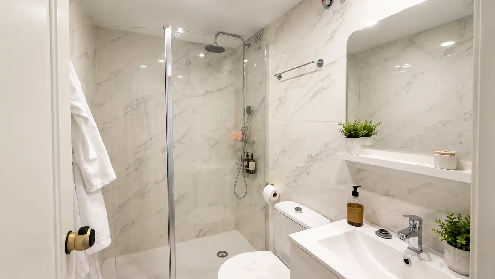Piso en venta en Passeig Marítim de Sant Joan de Déu, 282, Segur Platja Baño de Piso en venta en Calafell con Aire acondicionado, Terraza y Piscina