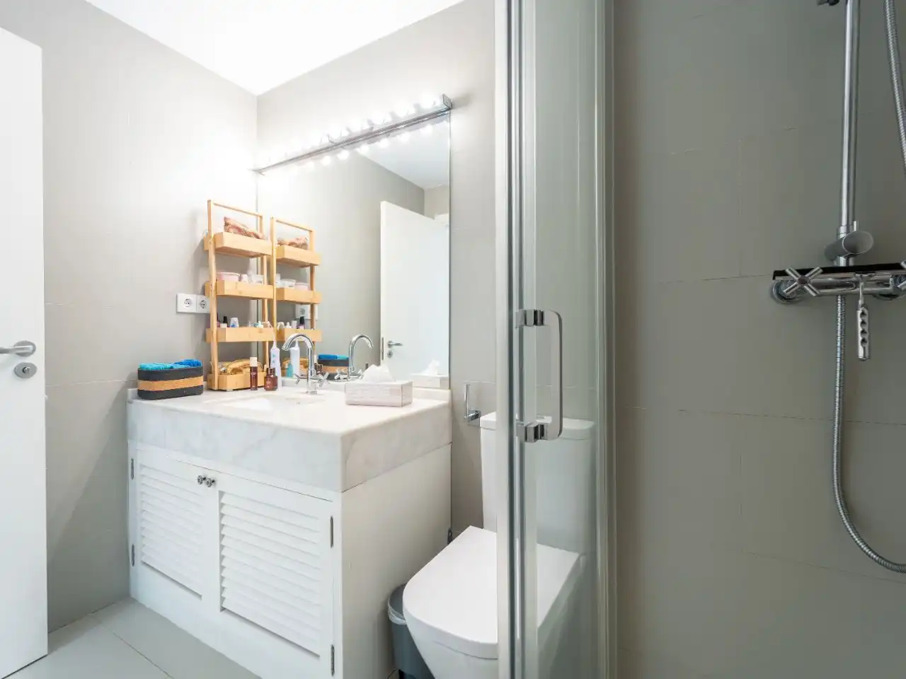 Flat for sale in Carrer de Ramon Llull, 11, Santa Eulària des Riu Bathroom of Flat for sale in Santa Eulària des Riu with Air Conditioner, Terrace and Swimming Pool