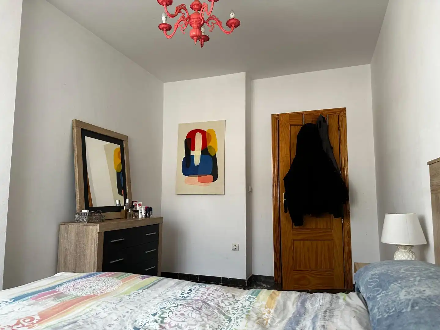 Flat for sale in Calle Real, 21, Casco Histórico Bedroom of Flat for sale in Churriana de la Vega with Balcony