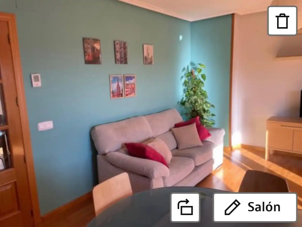 Sala d'estar de Àtic en venda en Ávila Capital amb Terrassa