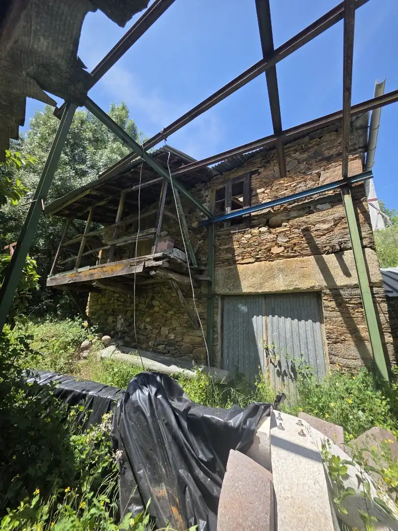 Vista exterior de Finca rústica en venta en Riós con Parquet, Terraza y Trastero