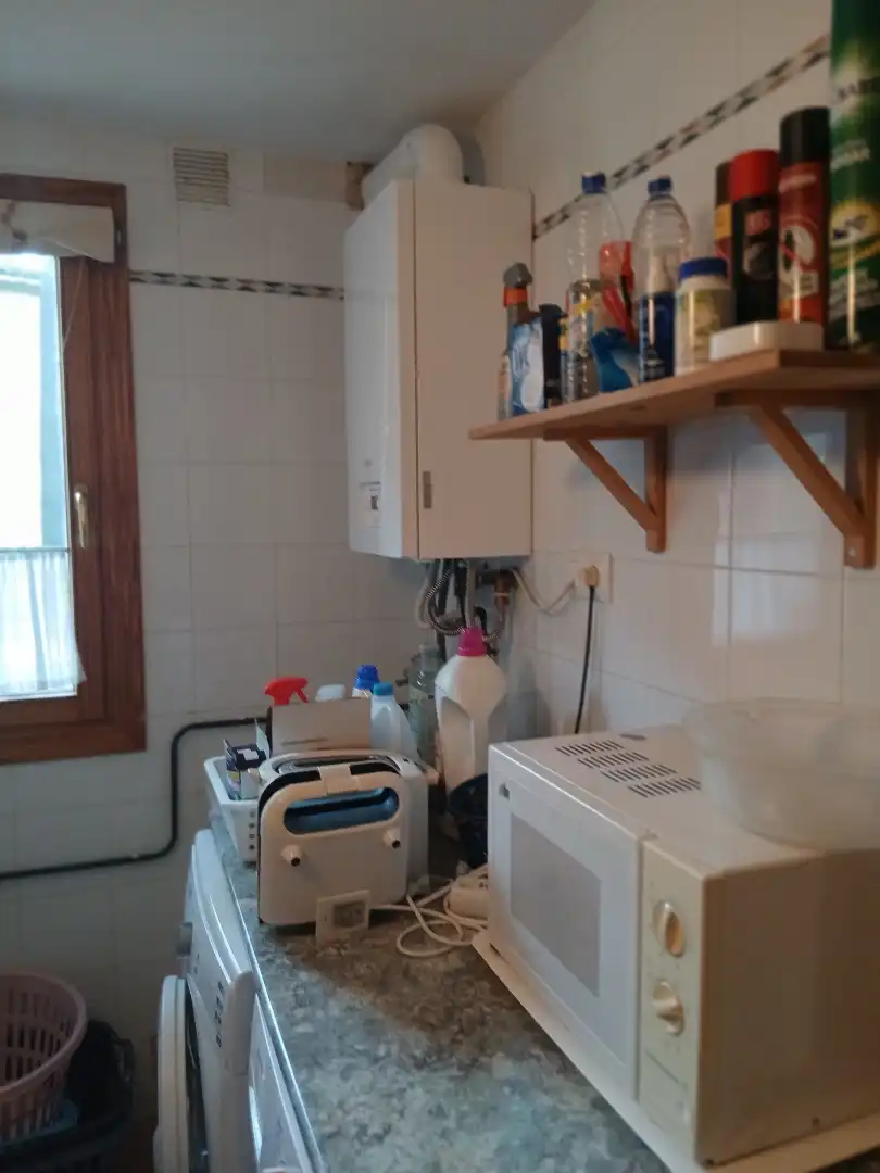 Erdgeschoss zum Verkauf in Carrer Antoni Maura, 84, Santa Margalida Poble Küche von Erdgeschoss zum Verkauf in Santa Margalida mit Klimaanlage, Terrasse und Balkon