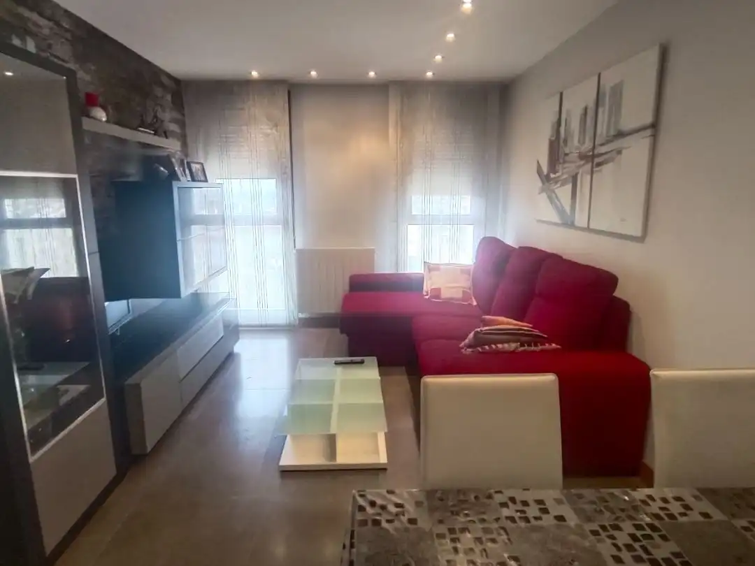 Living room of Flat for sale in Ablitas  with Air Conditioner, Heating and Parquet flooring