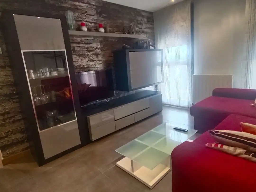 Living room of Flat for sale in Ablitas  with Air Conditioner, Heating and Parquet flooring