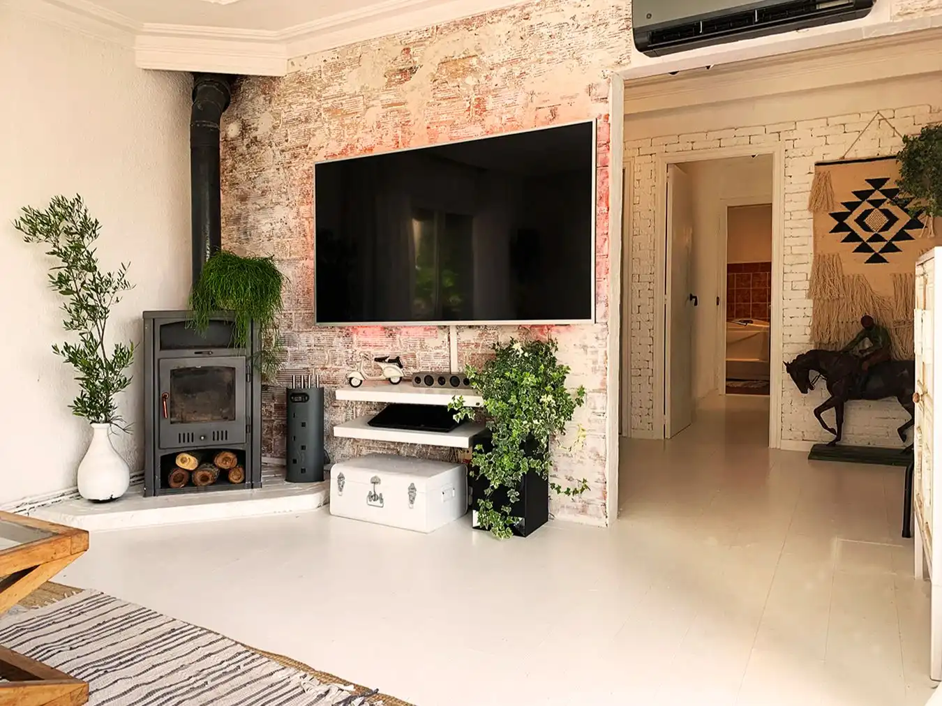 Casa o chalet en venta en Via Augusta, 38, Montornès del Vallès Sala de estar de Casa o chalet en venta en Montornès del Vallès con Aire acondicionado, Terraza y Balcón