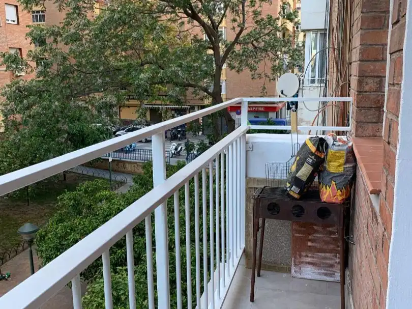 Terraza de Piso de alquiler en Málaga con Terraza y Amueblado