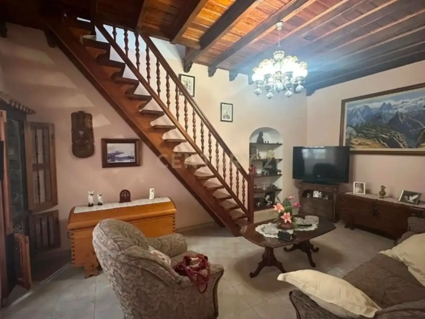 Sala d'estar de Casa adosada en venda en Santa Cruz de la Palma amb Terrassa i Balcó