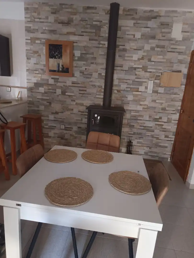 Comedor de Dúplex de alquiler en La Iruela con Aire acondicionado, Piscina y Amueblado