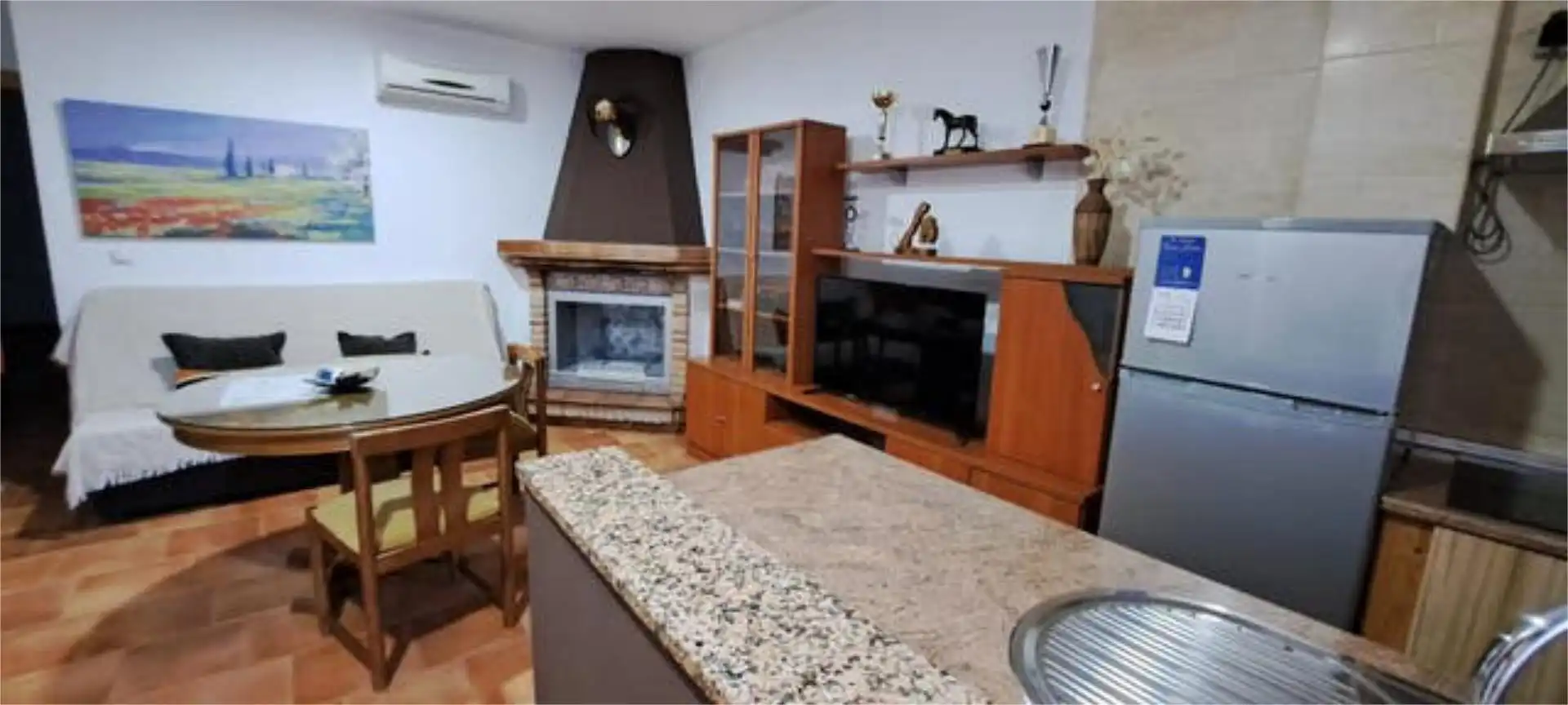 Cocina de Apartamento de alquiler en La Iruela con Calefacción, Jardín privado y Terraza
