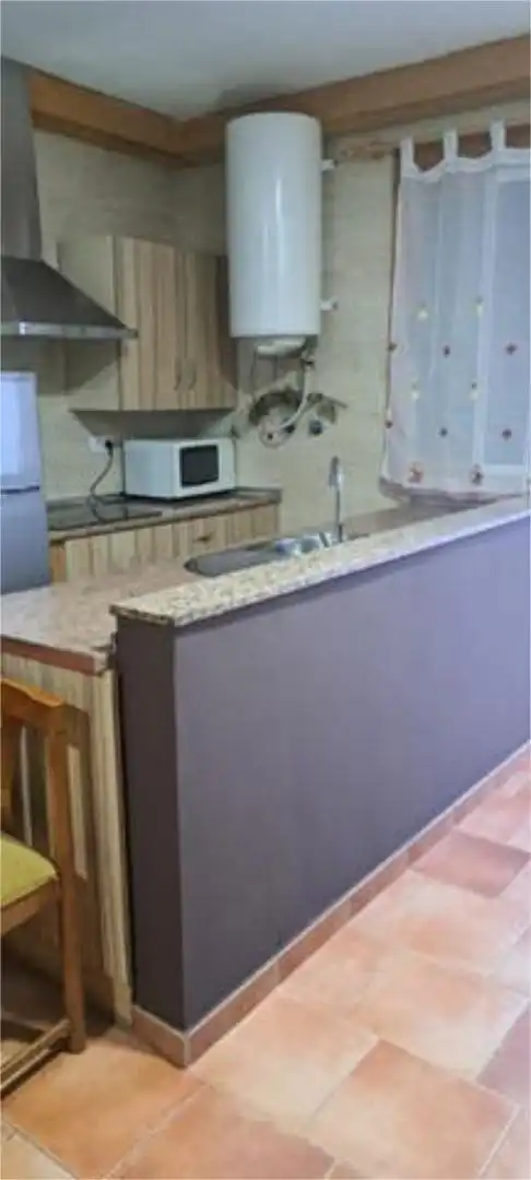 Cocina de Apartamento de alquiler en La Iruela con Calefacción, Jardín privado y Terraza