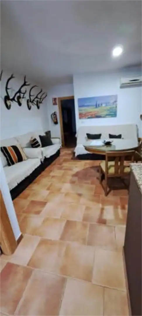 Sala de estar de Apartamento de alquiler en La Iruela con Calefacción, Jardín privado y Terraza
