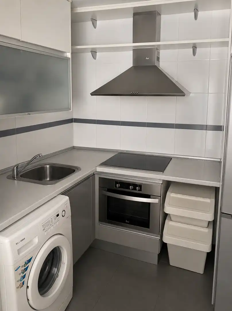 Piso en venta en Avenida de la Gavia, Ensanche de Vallecas - La Gavia Cocina de Piso en venta en Madrid con Aire acondicionado, Calefacción y Jardín privado
