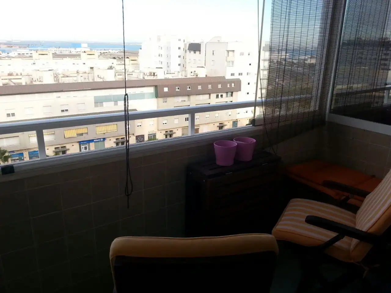 Flat for rent in Avenida Periodista Beatriz Cienfuegos, 26, Paseo Marítimo - San José - La Laguna Balcony of Flat for rent in Cádiz with Terrace and Furnished