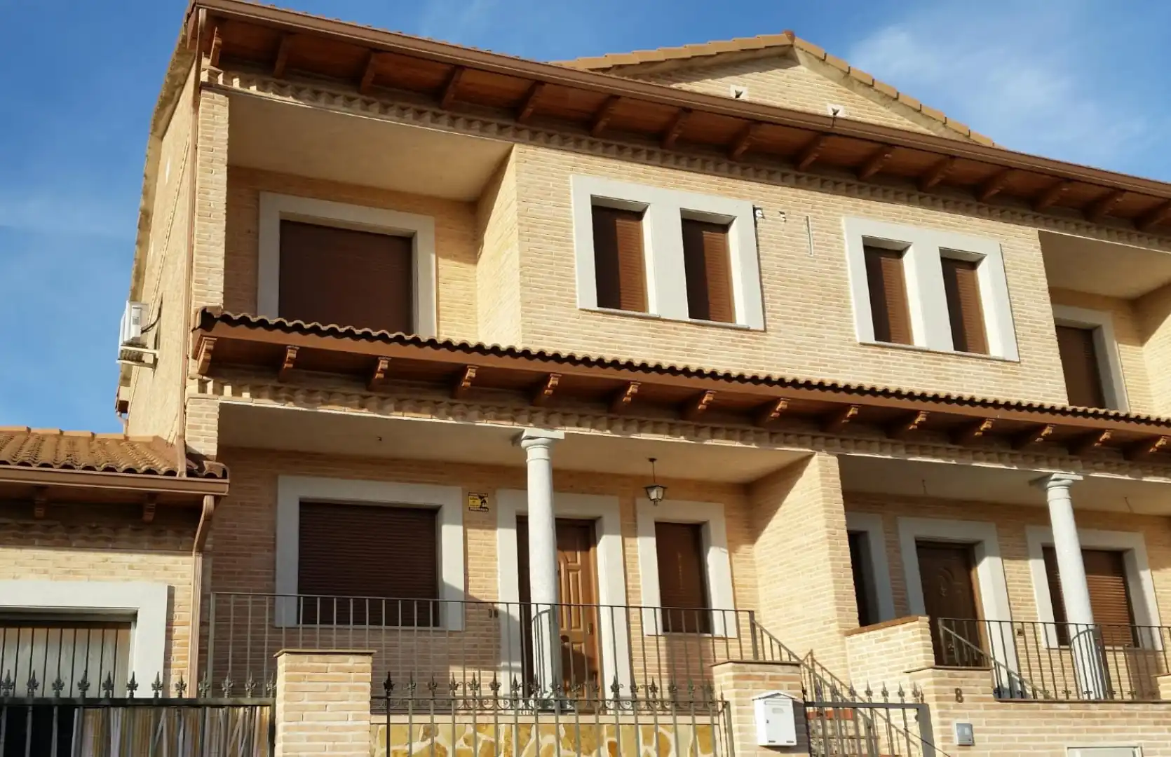 Vista exterior de Casa o chalet en venta en Santa Olalla con Aire acondicionado y Terraza