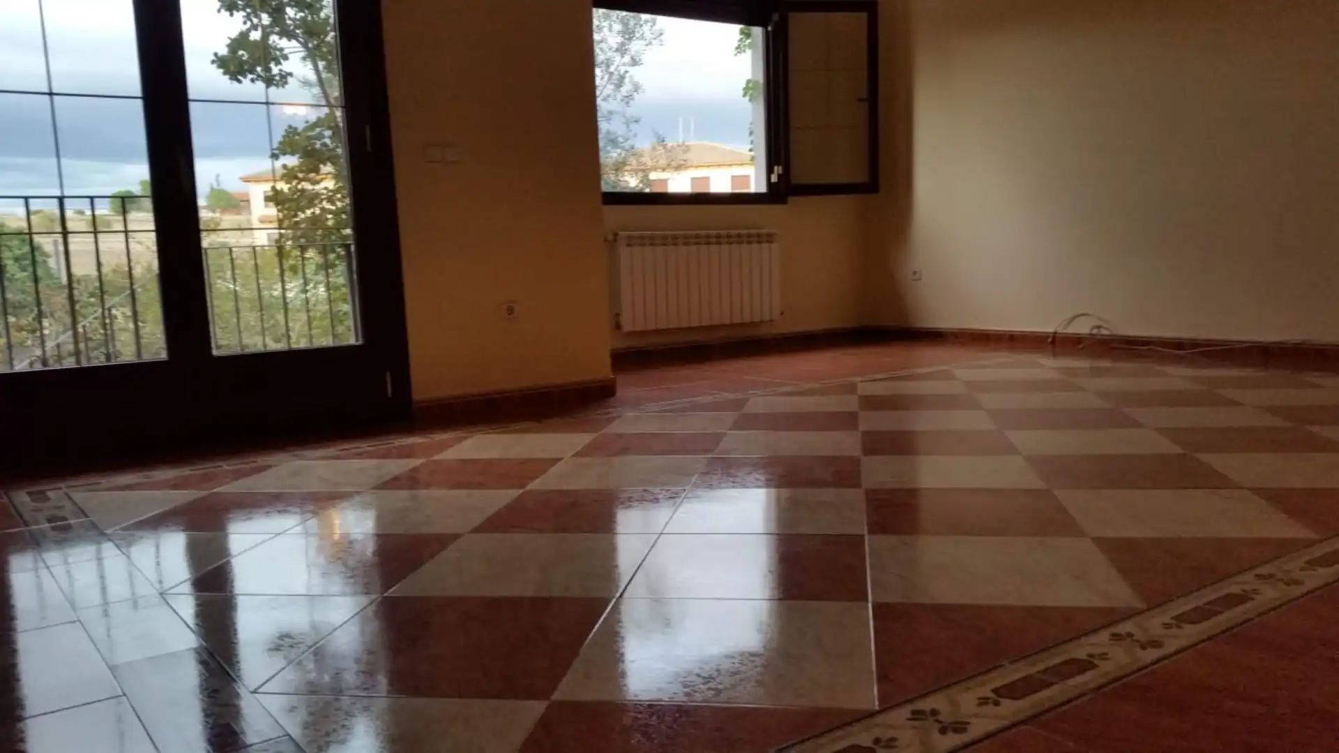 Sala de estar de Casa o chalet en venta en Santa Olalla con Aire acondicionado y Terraza
