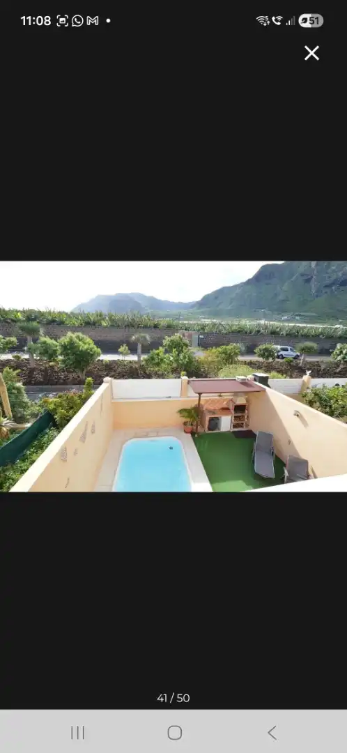 Maisonette zum Verkauf in Calle Buenavista del Norte, 1, Buenavista del Norte Außenansicht von Maisonette zum Verkauf in Buenavista del Norte mit Privatgarten, Terrasse und Schwimmbad