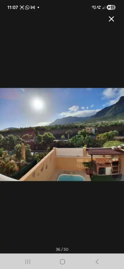 Maisonette zum Verkauf in Calle Buenavista del Norte, 1, Buenavista del Norte Außenansicht von Maisonette zum Verkauf in Buenavista del Norte mit Privatgarten, Terrasse und Schwimmbad