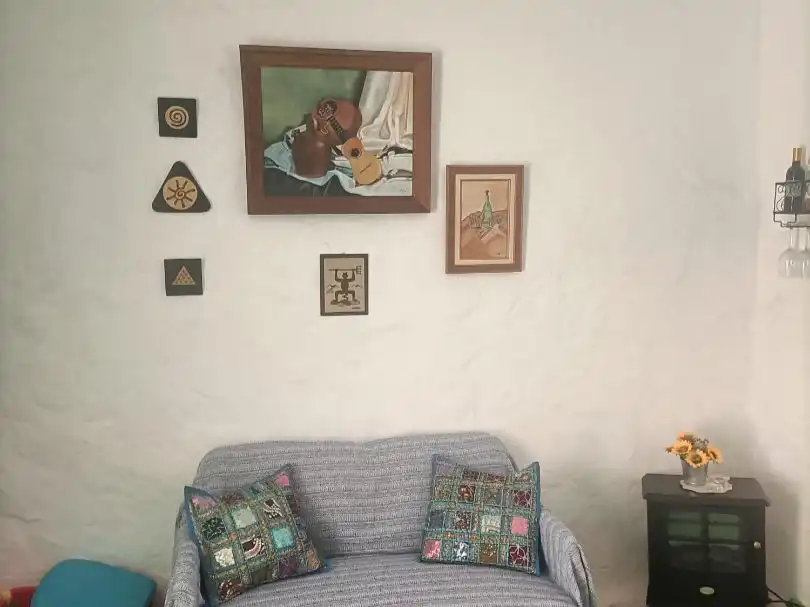 Sala de estar de Piso en venta en Gáldar con Amueblado