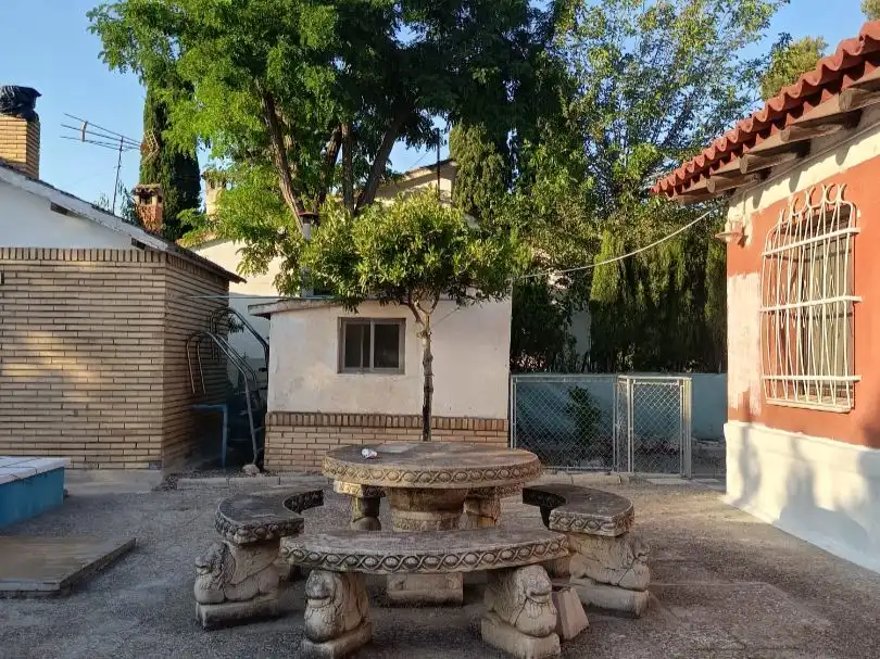Terraza de Casa o chalet en venta en Nuez de Ebro con Aire acondicionado, Calefacción y Jardín privado