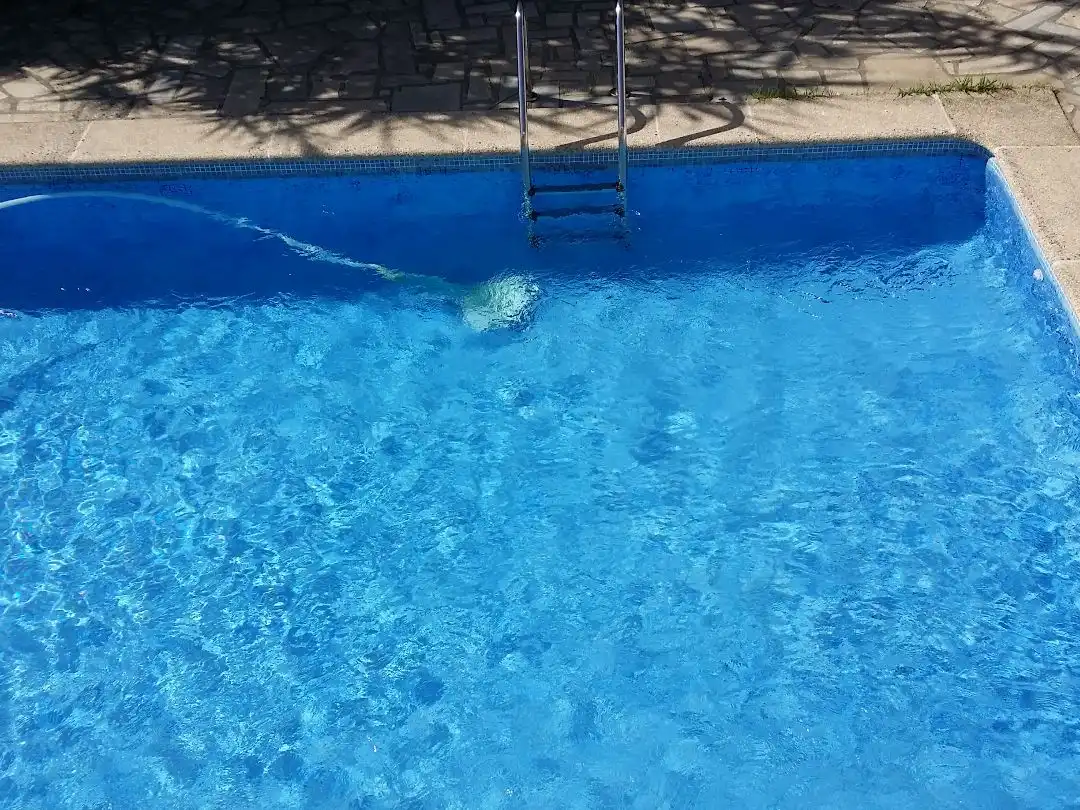 Swimming pool of Flat for rent in Marín  with Heating, Parquet flooring and Storage room