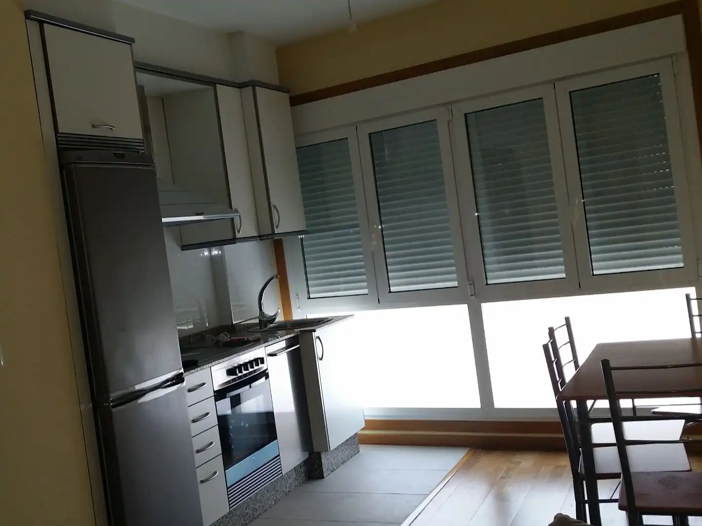Kitchen of Flat for rent in Marín  with Heating, Parquet flooring and Storage room