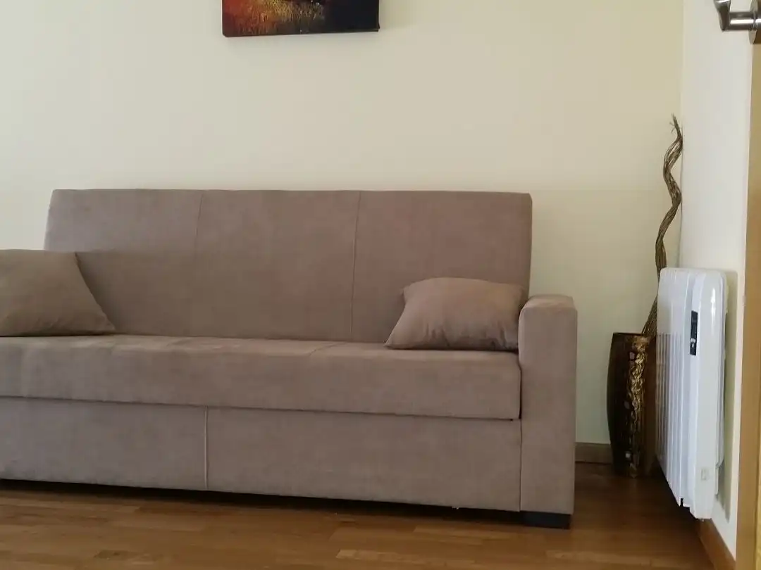 Living room of Flat for rent in Marín  with Heating, Parquet flooring and Storage room