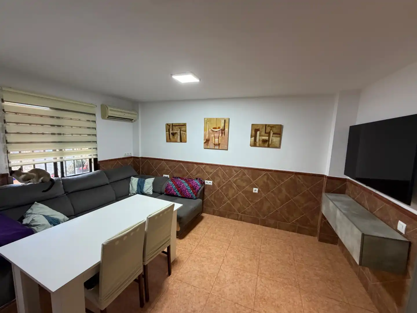 Wohnung zum Verkauf in Avenida Príncipes de España, 6, Ejido Norte Wohnzimmer von Wohnung zum Verkauf in El Ejido mit Klimaanlage, Terrasse und Balkon