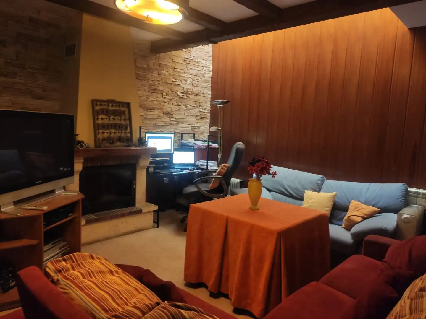 Duplexes for sale in Calle Goleta, 7, Angustias - Chana - Encina Living room of Duplexes for sale in Granada with Air Conditioner, Heating and Private garden