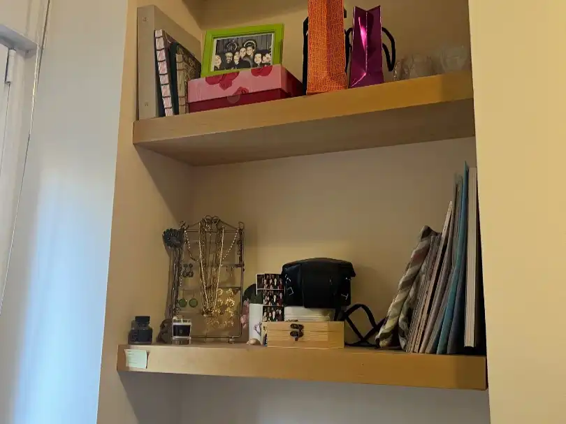 Schlafzimmer von Wohnung zur Miete in Madrid mit Heizung, Parkett und Möbliert