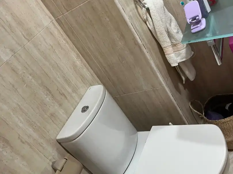 Badezimmer von Wohnung zur Miete in Madrid mit Heizung, Parkett und Möbliert