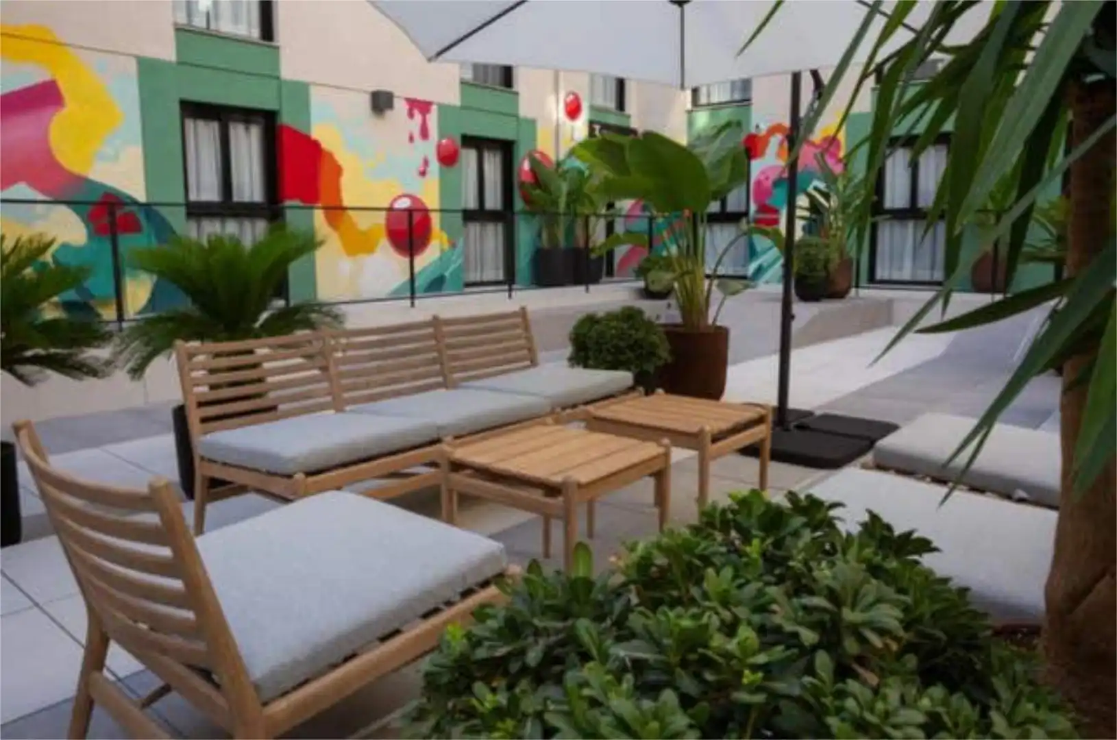 Flat for rent in Centro Histórico Terrace of Flat for rent in Málaga with Heating, Private garden and Terrace