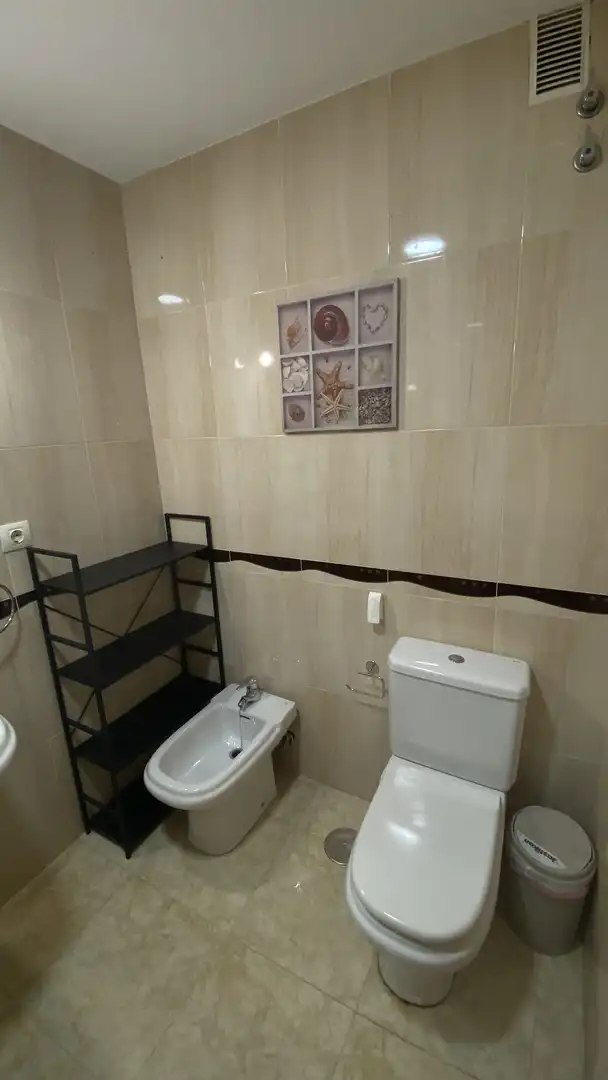 Flat for rent in Calle Miguel Rueda, 64, Aguadulce Norte Bathroom of Flat for rent in Roquetas de Mar with Air Conditioner, Heating and Private garden
