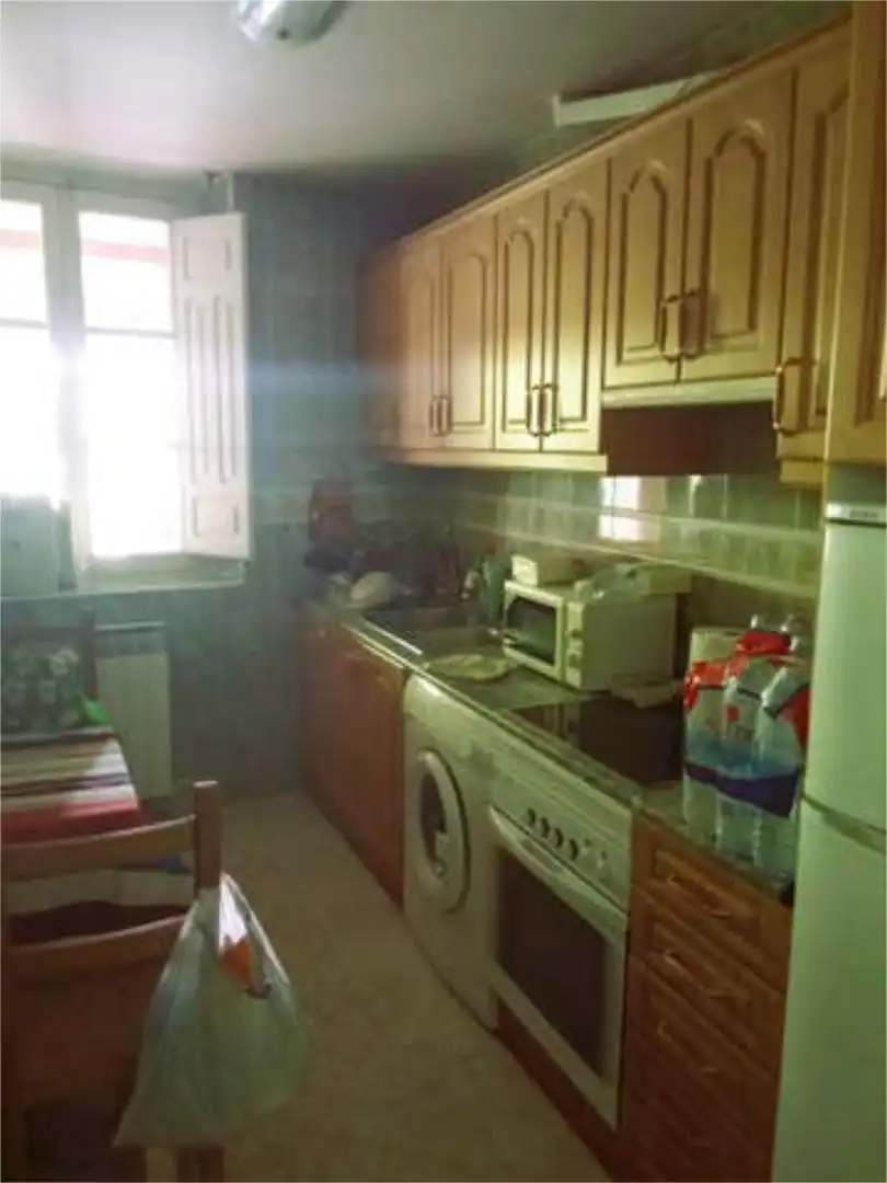 Cocina de Casa o chalet de alquiler en Castrillo de la Vega con Calefacción, Jardín privado y Terraza