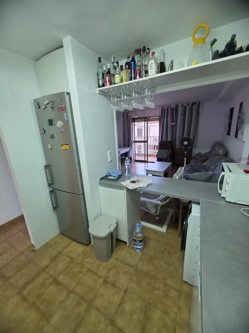 Kitchen of Flat for rent in La Manga del Mar Menor  with Air Conditioner, Furnished and Oven