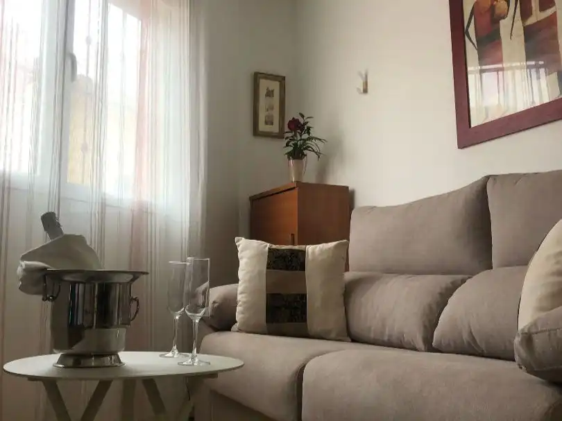 Flat for rent in Carrer Sant Jordi, 4, Busot Living room of Flat for rent in Busot with Air Conditioner, Heating and Furnished