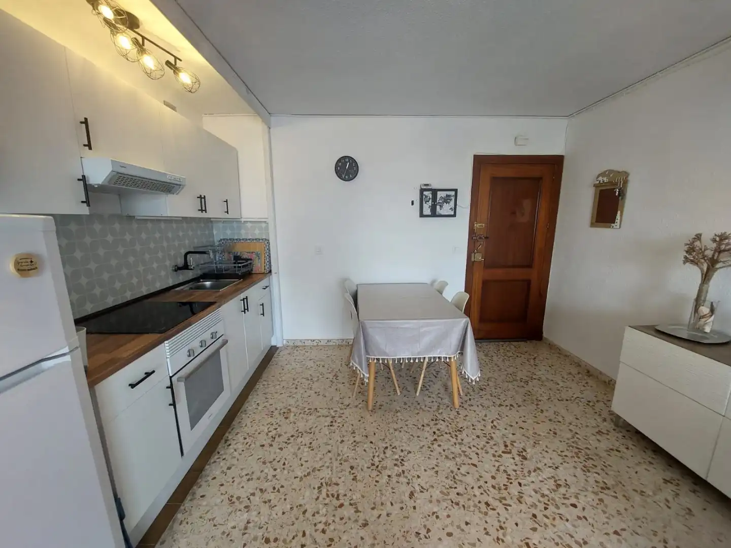 Piso de alquiler en Avenida de Bolnuevo, 30, Bahia Cocina de Piso de alquiler en Mazarrón con Aire acondicionado, Calefacción y Terraza