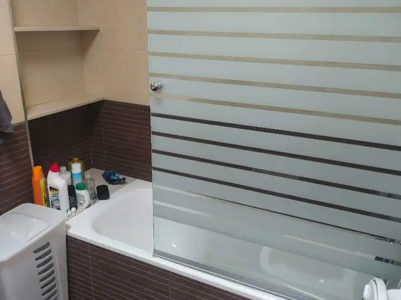Bathroom of Flat for rent in Almería  with Air Conditioner, Heating and Furnished