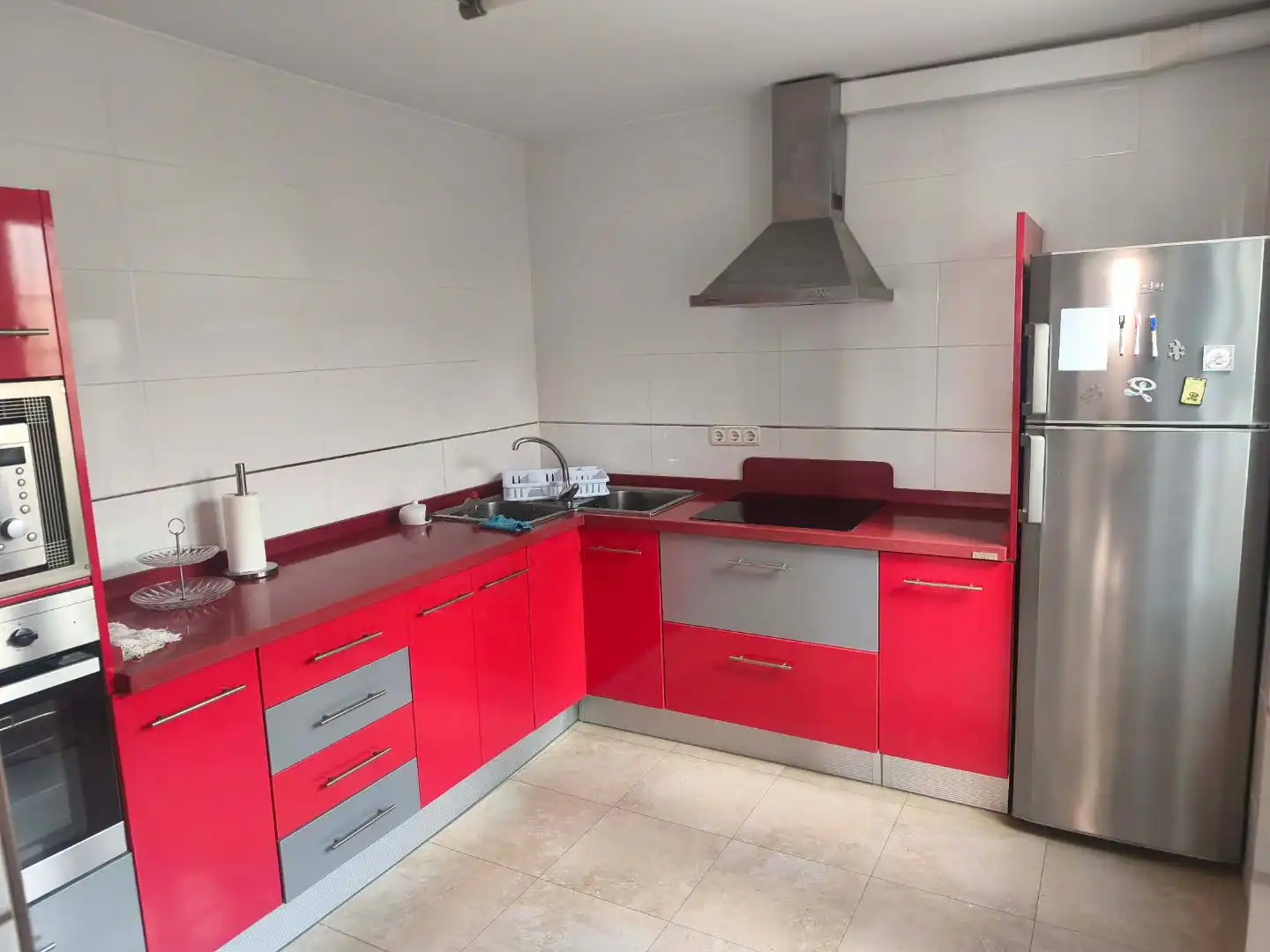 Kitchen of Flat for rent in Almería  with Air Conditioner, Heating and Furnished
