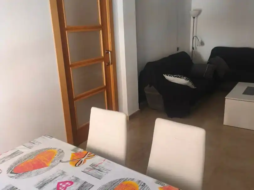 Dining room of Flat for rent in Almería  with Air Conditioner, Heating and Furnished