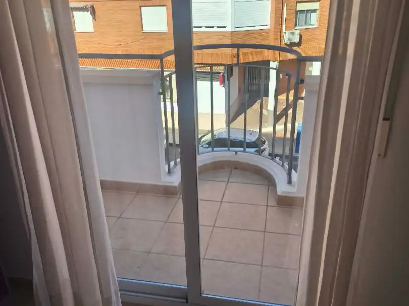 Balcony of Flat for rent in Almería  with Air Conditioner, Heating and Furnished