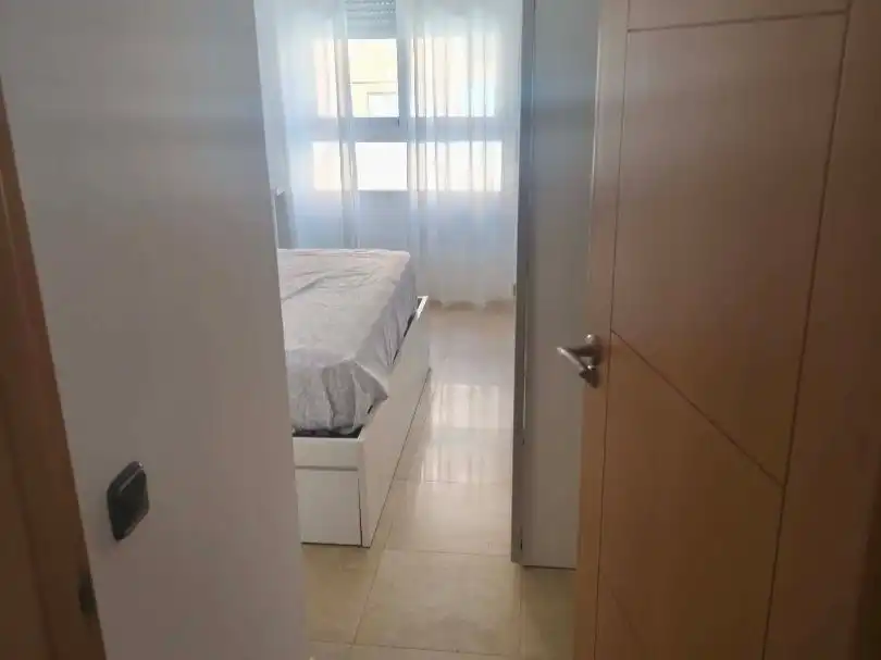 Bedroom of Flat for rent in Almería  with Air Conditioner, Heating and Furnished